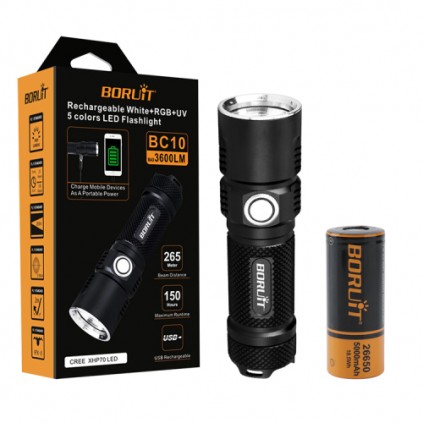 Lommelykt 3600 Lumen
