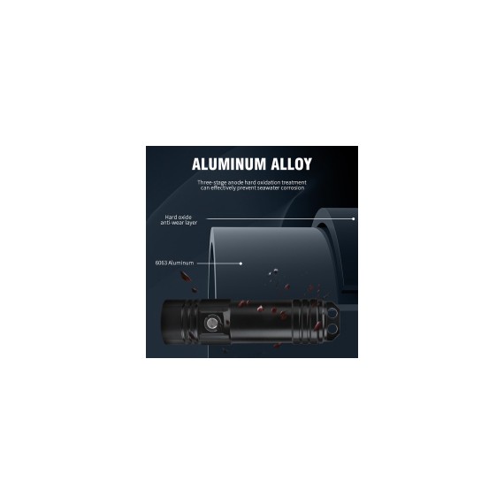 Lommelykt 1500 Lumen Dykking